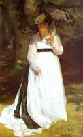 Renoir, Pierre Auguste - Portrait of Lise with Umbrella